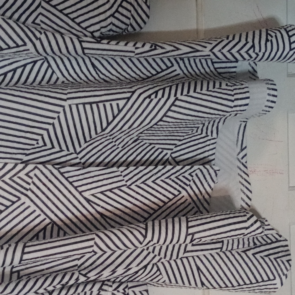 Joseph Ribkoff Black and White Striped Jacket - Picture 5 of 15